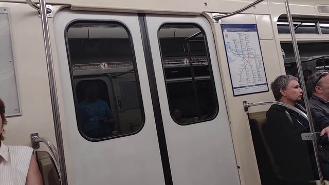 Поездка на Номерном от ст. Парнас до ст. Купчино 2 часть (Сенная площадь - Купчино)