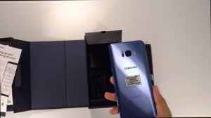 Samsung Galaxy S8 Plus Coral Blue Unboxing & Coral Blue vs Midnight Black