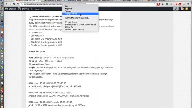 Android WS 009 Web Siteleri – SOAP HTTP GET POST HttpClient 1 смотреть онлайн