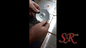 Адаптер для копировальных втулок(колец) во фрезерную пластину