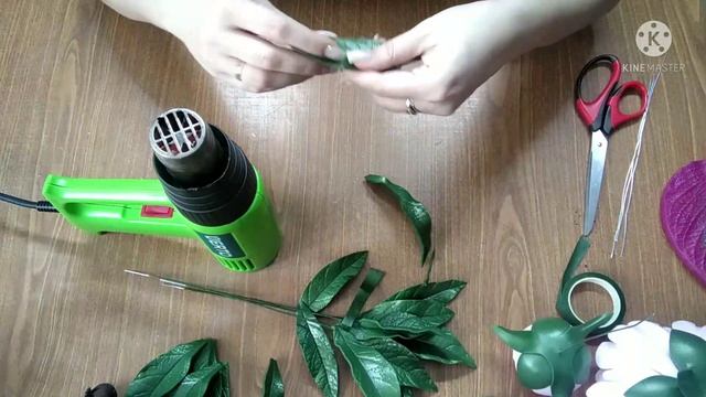 Большой букет пионов.Светильник из изолона своими руками.Бесплатный МК.