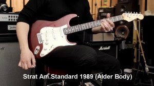 Fender Stratocaster: Deluxe Vs Standard Vs AVRI62