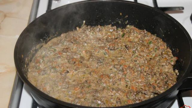 Блины с утиной печенью
