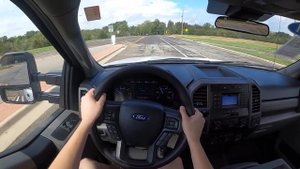 2021 Ford F-250 Super Duty XL 6.2 - POV Test Drive (Binaural Audio)