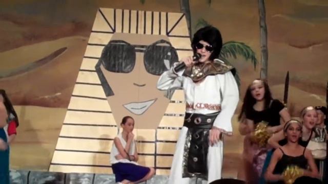 Morgan Seftel as Pharaoh in Joseph and the Amazing Technicolor Dream Coat "Song of Kings" Weber 201