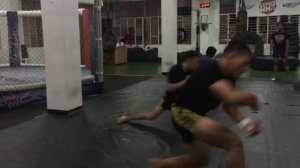 UGB MMA Fighter's training