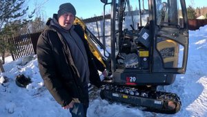 Почему он?Миниэкскаватор YUCHAI U20. отзыв владельца.