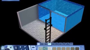 The Sims 3 строим подвал с окнами)