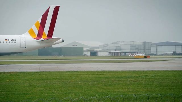 "ROCKET Climb" Take Off! Lufthanse Cargo McDonnell Douglas MD-11F [D-ALCJ] at Manchester Airport смотреть онлайн