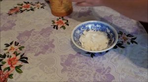 Творожный десерт "Вишня на снегу".