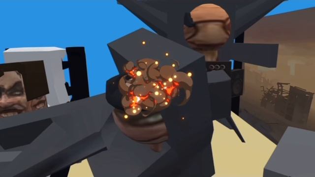 Skibidi toilet 60 3D смотреть онлайн