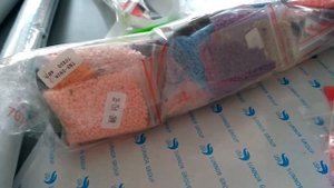 Распаковка новой алмазной мозаики