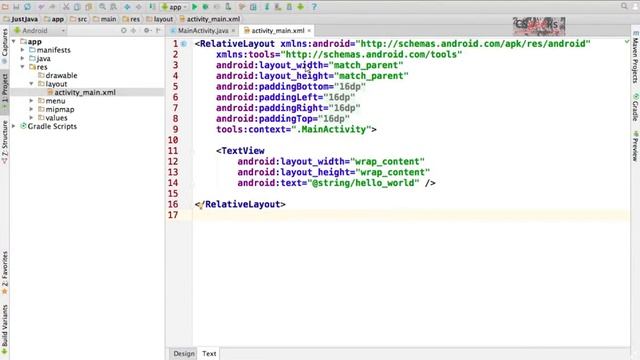 Android One-On-One #3 :-- Code , IDE And XML