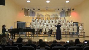 хор "Первоцвет" ДШИ Баха «Рождественская песня» муз. В. Плешака, сл. А. Шульгиной