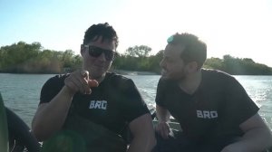Обзор: алюминиевые лодки BRO 4.2 консольные на воде! Тестируем под мотором 9.9 и 30 сил!