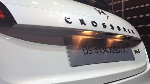 DS 4 Crossback 2016 In detail review walkaround Interior Exterior смотреть онлайн
