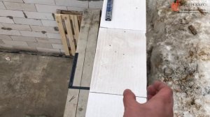 Этаж дома из газобетона 9 на 9, этаж за 10 дней