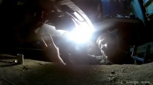 VW Golf 3 | Установка защиты картера | Time Lapse