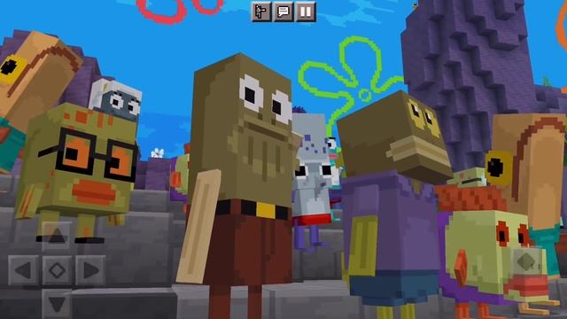 The SpongeBob SquarePants minecraft DLC Review and Playthru part one￼ смотреть онлайн