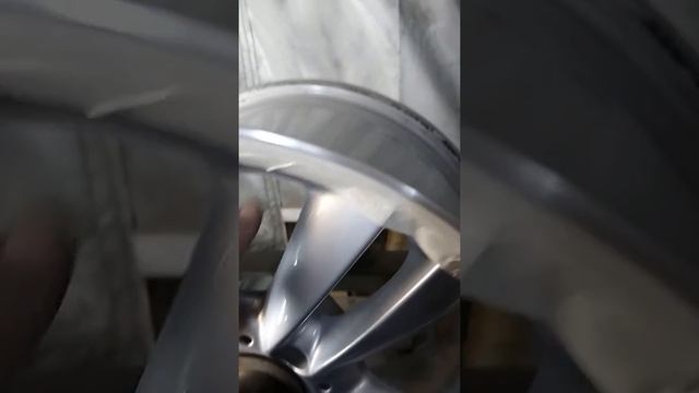 Полировка дисков. Избавляемся от бордюрка)