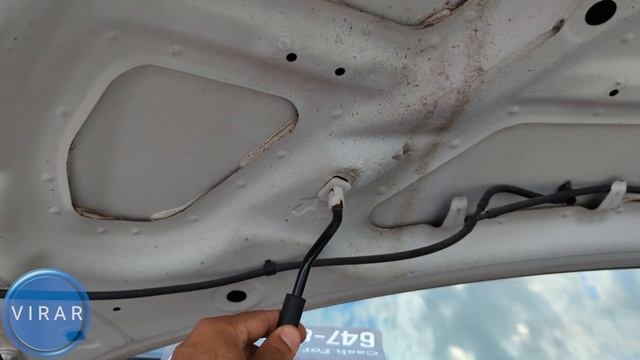 VIN Locations - Honda Odyssey (2011-2017)