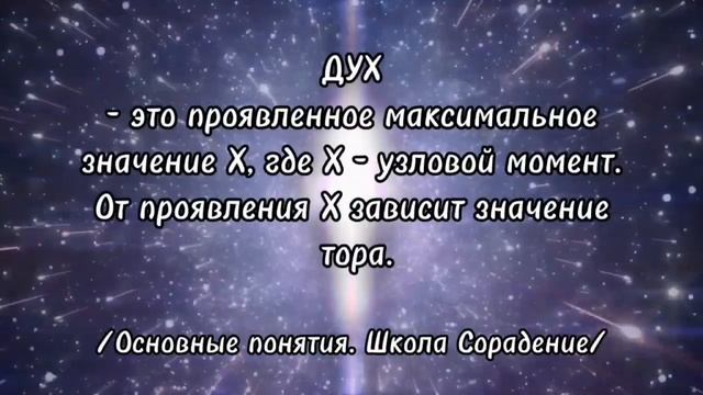Дух. Основные понятия. Школа Сорадение. смотреть онлайн