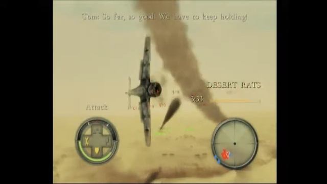 Blazing Angels Squadrons of WWII Part 6 Desert Rats Attack Walkthrough (wii) смотреть онлайн