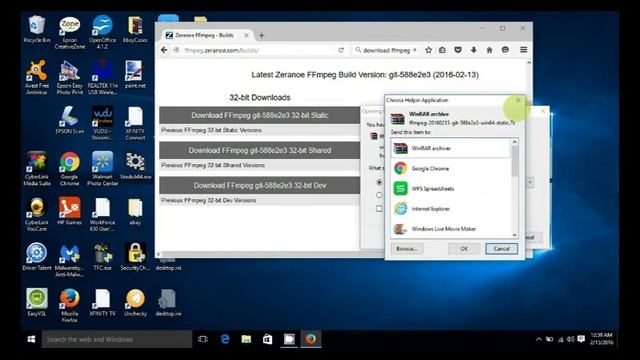 FFMPEG DOWNLOAD: How to Download Ffmpeg for Windows10 смотреть онлайн
