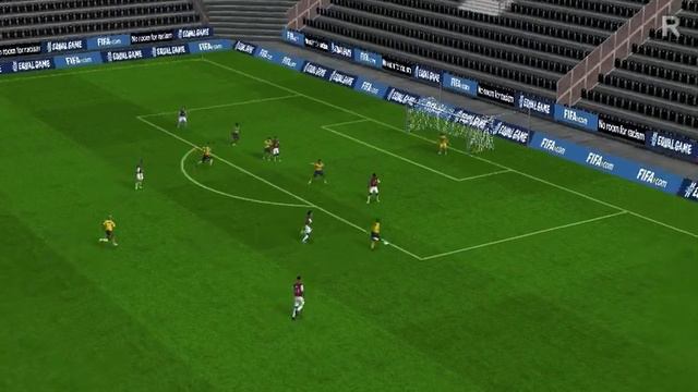 Гол пяткой Арсенал - Астон Вилла Fifa Manager 21