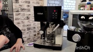 ДЕЛАЕМ КОФЕ С КОФЕВАРКОЙ Kitfort Kt743