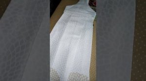 Рогожка, что сшила из нее. Полотенце на духовой шкаф или посудомойку. Обзор моих начинаний☺️