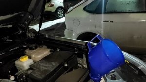 Заливаем незамерзайку в Хавал Аш 9 Дизель  2021 / Fill non-freeze in Haval H 9 Diesel 2021