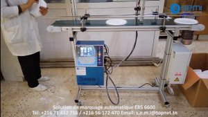 Dateur EBS 6600 à jet d'encre - Imprimante Automatique & convoyeur pour emballages alimentaires
