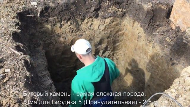 Копка септика в трудном грунте и плывуне в Ленобласти