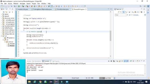 Reverse string words in reverse direction in java смотреть онлайн