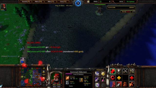Horde vs Alliance | Grommash Hellscream | Warcraft III | Custom Games | Fun |