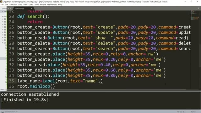GUI CONTACT BOOK APPLICATION USING PYTHON BY YOUR OWN!