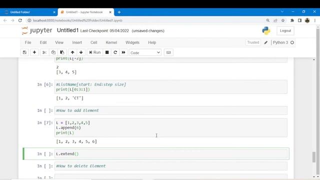 5 - List and tuples in python | Python Series | Data Science | Career trek
