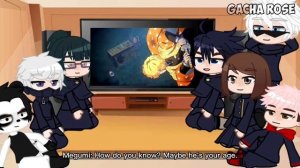 Jujutsu Kaisen React To Zenitsu || Gacha Club