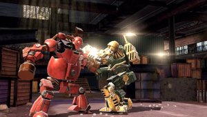 REAL STEEL WRB - BIO WAR vs MIDAS & ATOM, BLUEBOT