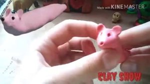 Как слепить Мышку сосиску