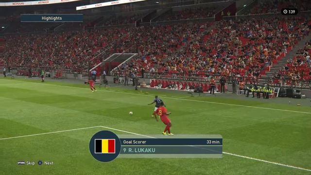 PES 2019 - Belgium (YojimboKel) 1-0 France Highlights смотреть онлайн
