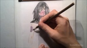 Mileena - Speed Drawing - How To Draw - Mortal Kombat X
