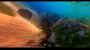 Игра Feed and Grow Fish. игра за тигровую акулу. Океан.