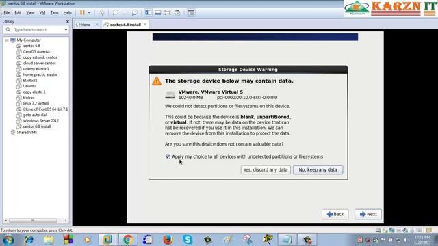 Install linux CentOS 6 8 ( part 1) смотреть онлайн