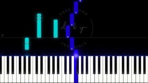 Into the Unknown from Subnautica (Easy Piano Tutorial)