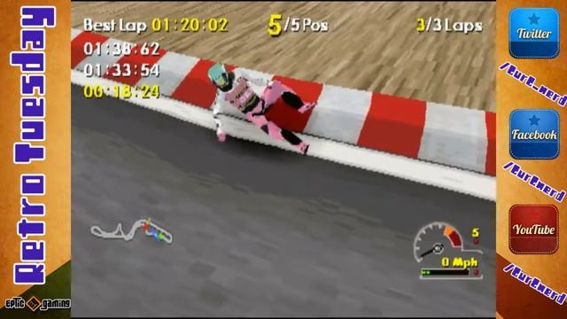 Retro Tuesday | Moto Racer World Tour - The Origin of Bunny Hop смотреть онлайн