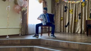 И.С. Бах Менуэт, аккордеон