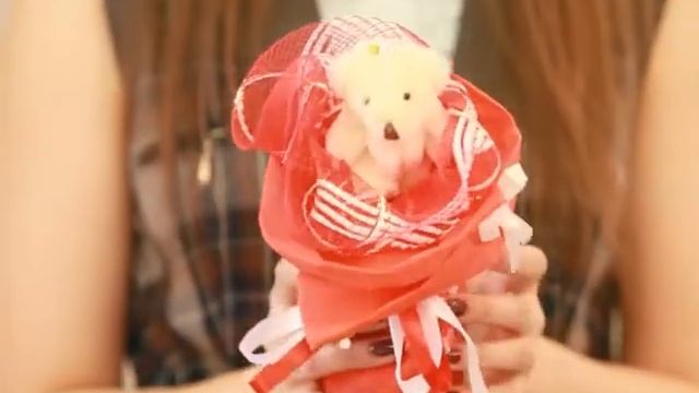 Букет из игрушек, 1 мишка (арт:М1006) смотреть онлайн