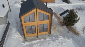 Обзор модульного дома Барн Викинг проект ВН411